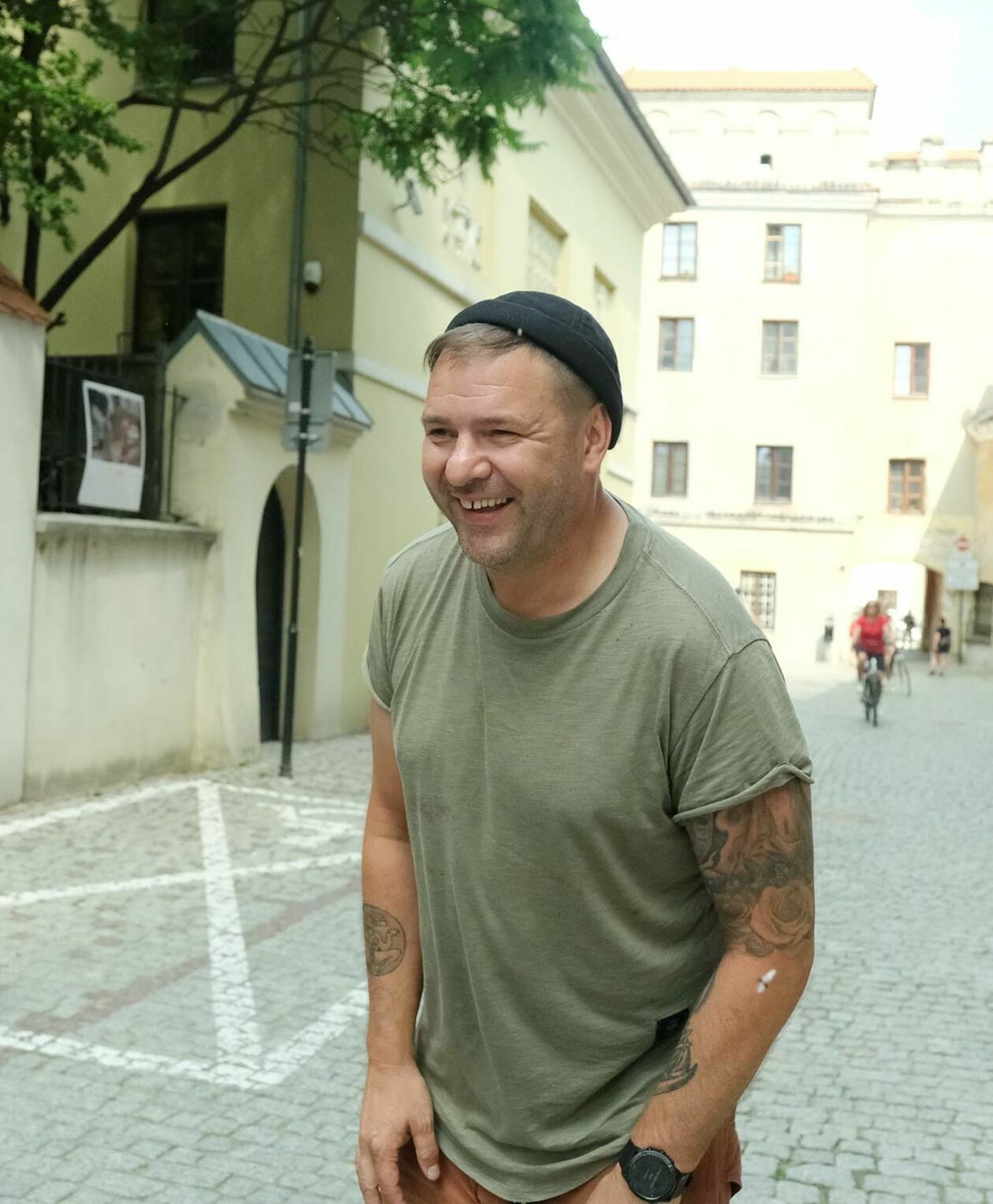  Aktor Tomasz Karolak pomaga w lubelskiej restauracji (zdjęcie 16) - Autor: Maciej Kaczanowski