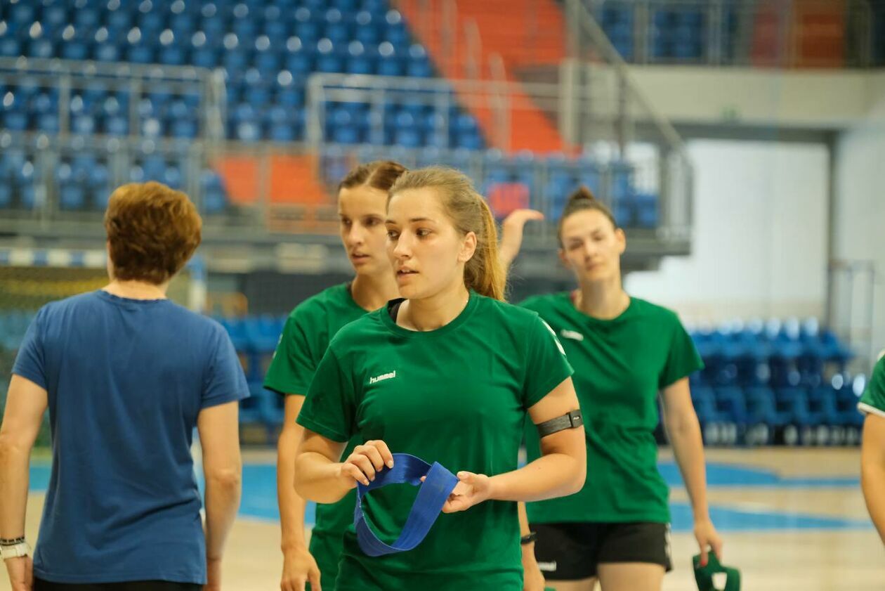  Trening piłkarek ręcznych MKS Perła Lublin (zdjęcie 30) - Autor: Maciej Kaczanowski