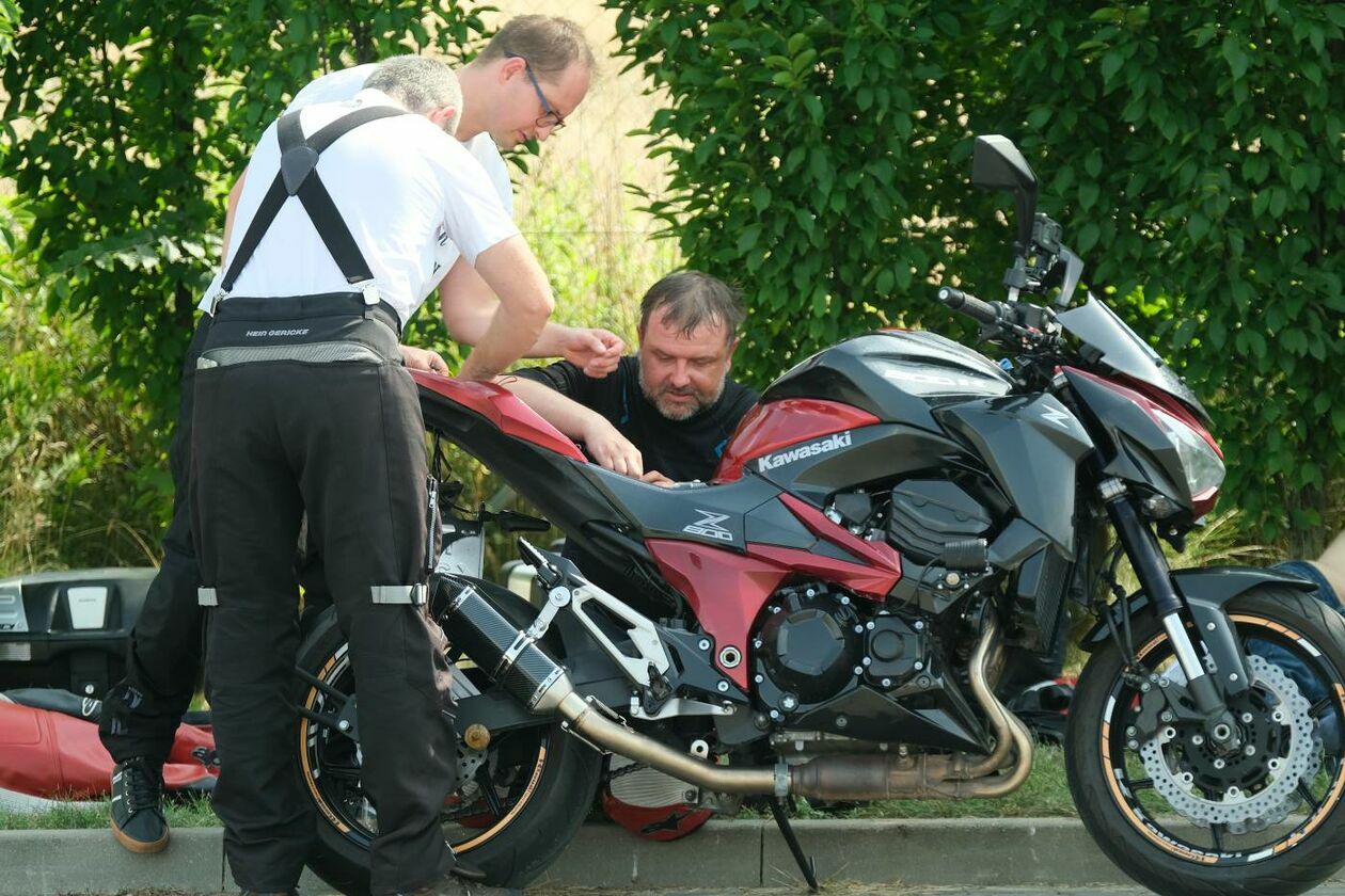  Szkolenie dla motocyklistów w Ośrodku Doskonalenia Techniki Jazdy (zdjęcie 14) - Autor: Maciej Kaczanowski