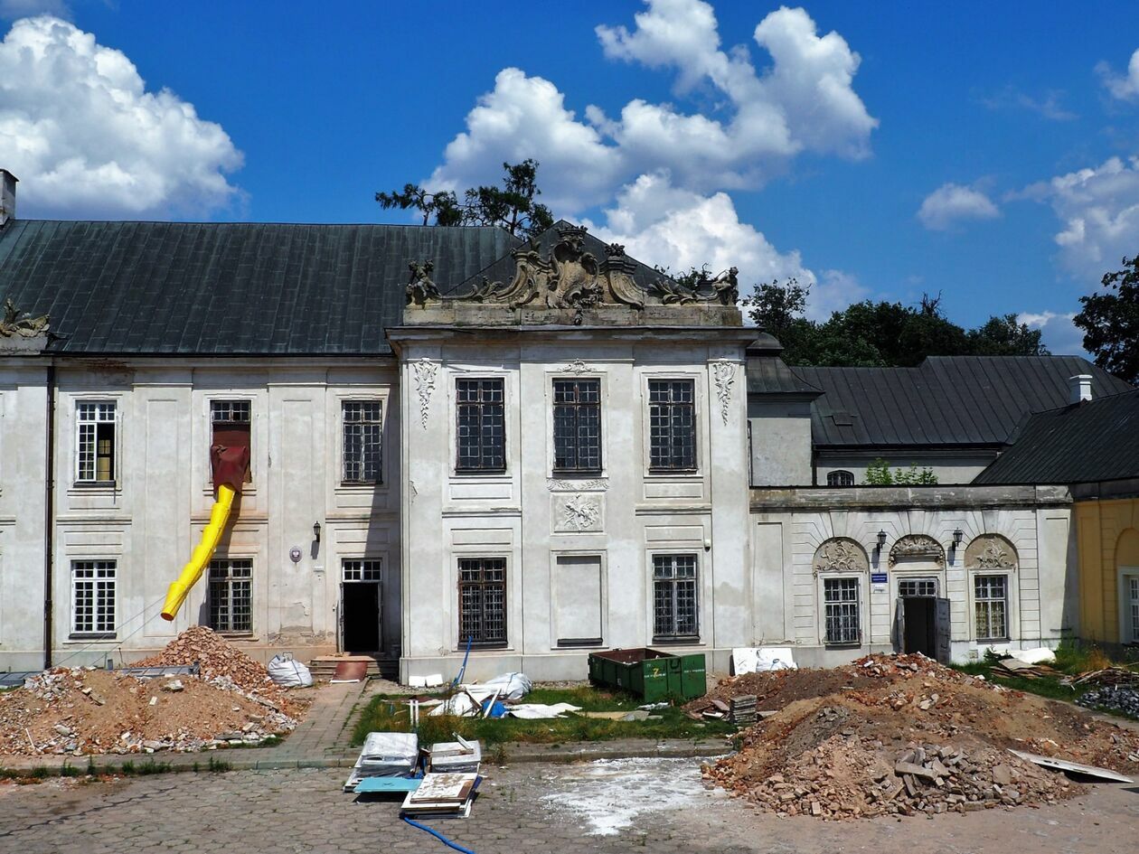  Postęp prac w pałacu Potockich  (zdjęcie 2) - Autor: UM