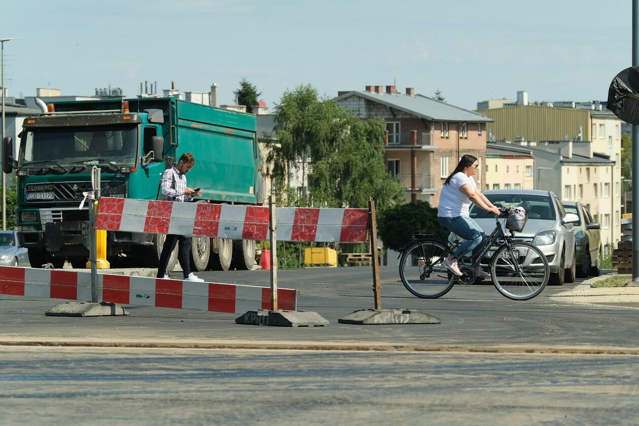  Prace drogowe na Al. Racławickich (zdjęcie 24) - Autor: Maciej Kaczanowski