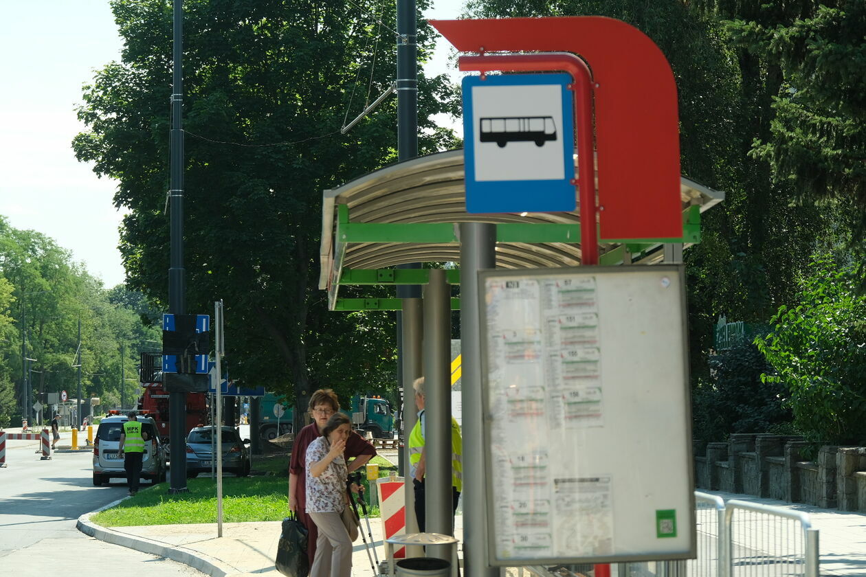  Prace drogowe na Al. Racławickich (zdjęcie 32) - Autor: Maciej Kaczanowski