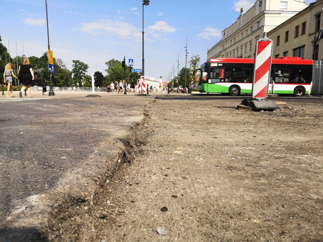 Remont Krakowskiego Przedmieścia w Lublinie