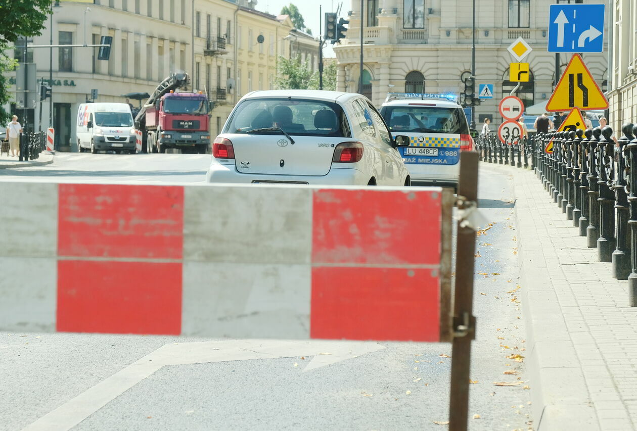  Zamknięta ul. 3 Maja i prace remontowe na Kołłątaja w Lublinie (zdjęcie 4) - Autor: Maciej Kaczanowski