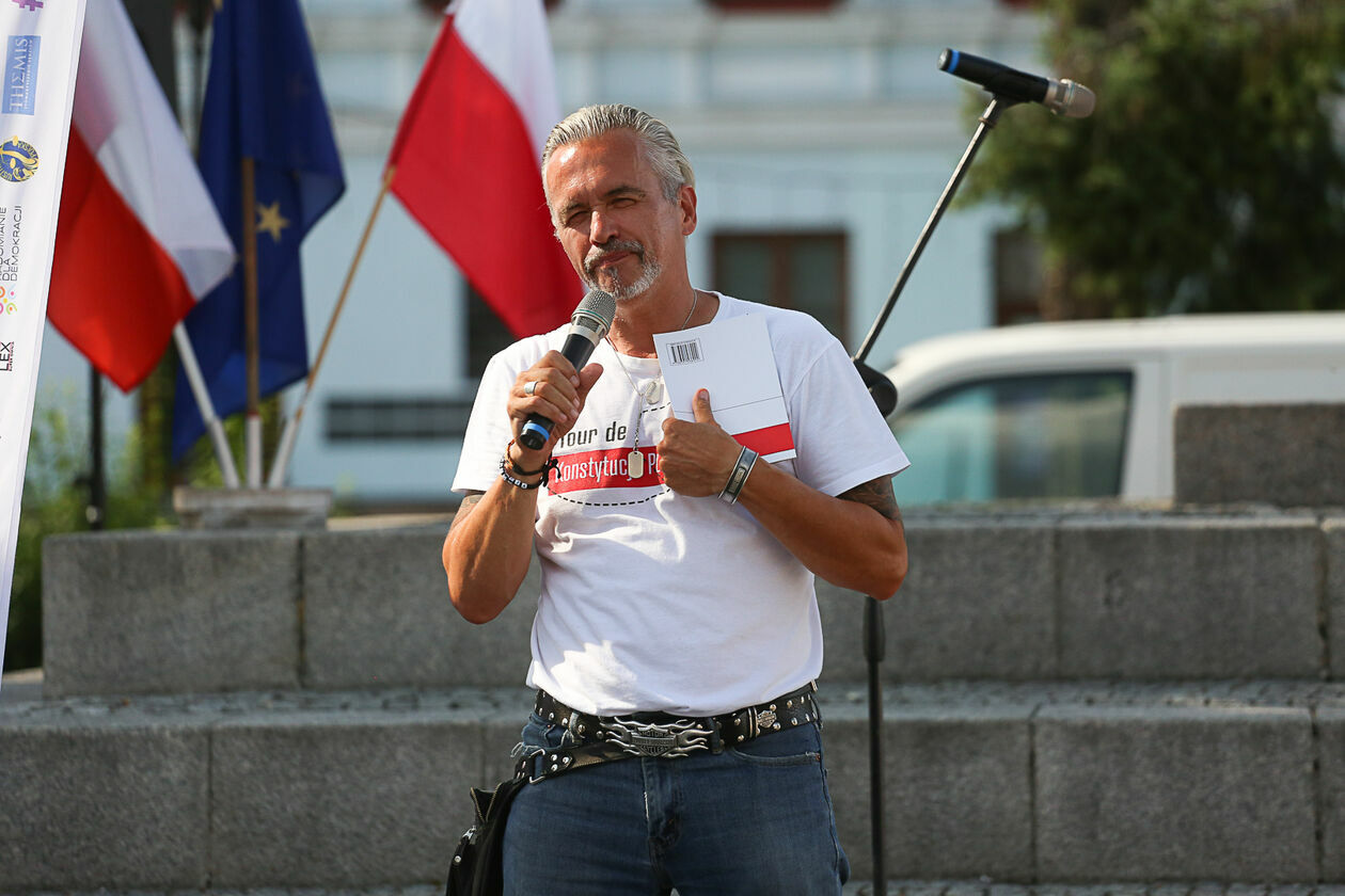  Tour de Konstytucja w Białej Podlaskiej  (zdjęcie 8) - Autor: Bartosz Wołoszko