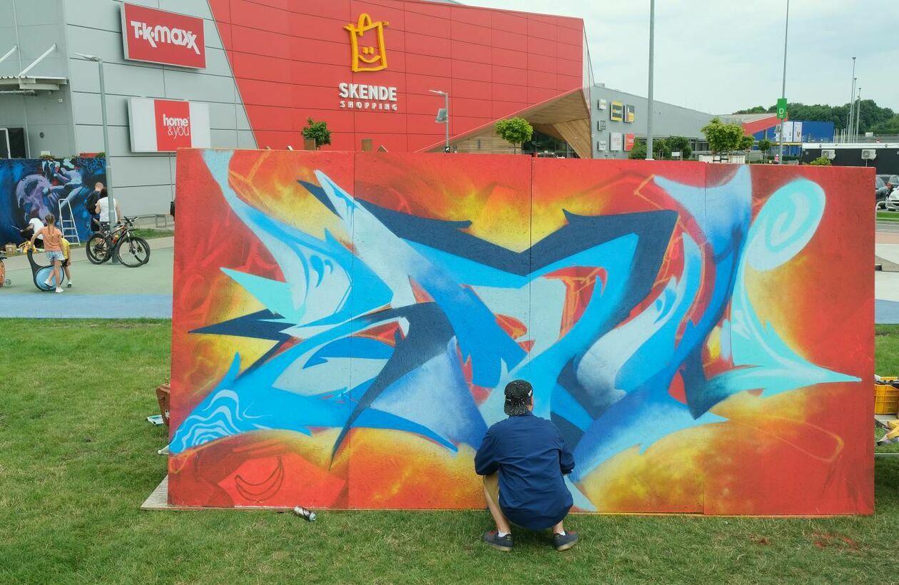  Festiwal graffiti Meeting of Styles w Skende (zdjęcie 7) - Autor: Maciej Kaczanowski