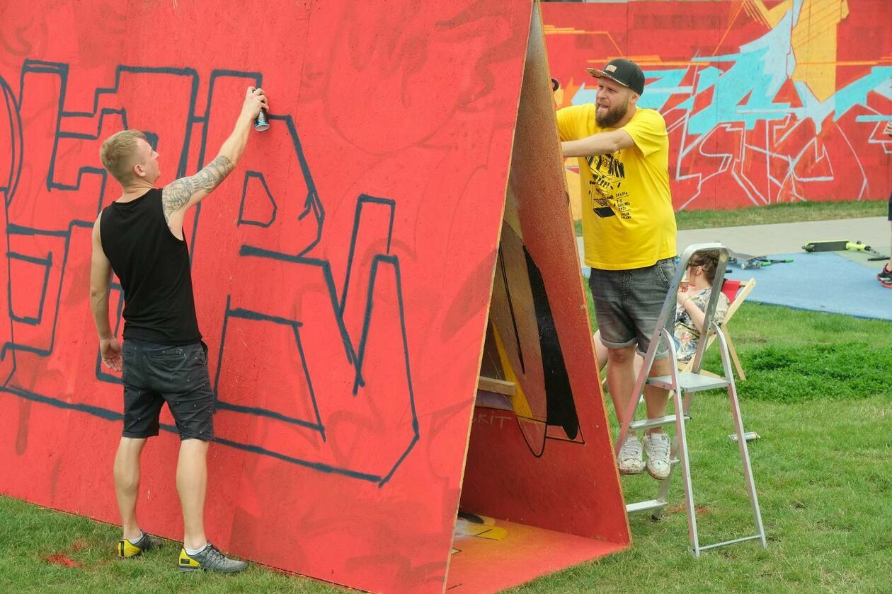  Festiwal graffiti Meeting of Styles w Skende (zdjęcie 4) - Autor: Maciej Kaczanowski