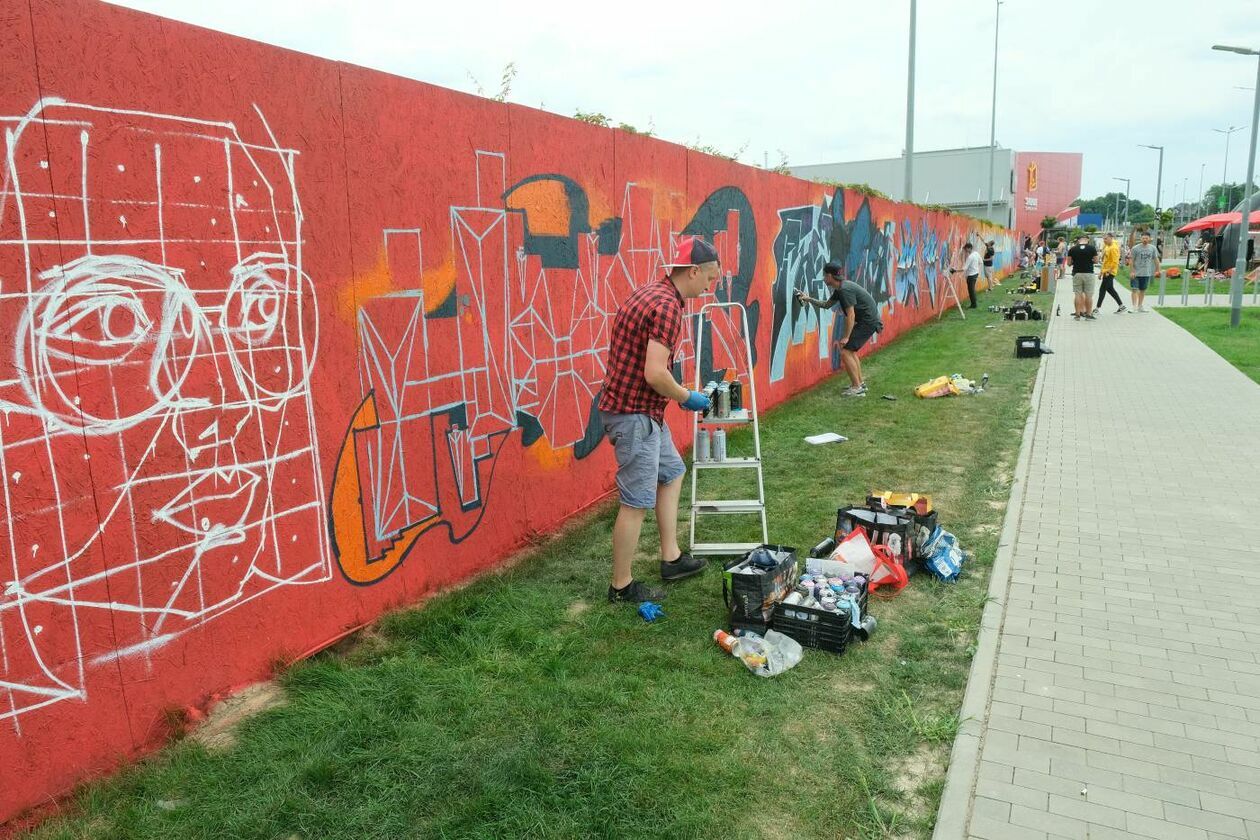  Festiwal graffiti Meeting of Styles w Skende (zdjęcie 12) - Autor: Maciej Kaczanowski