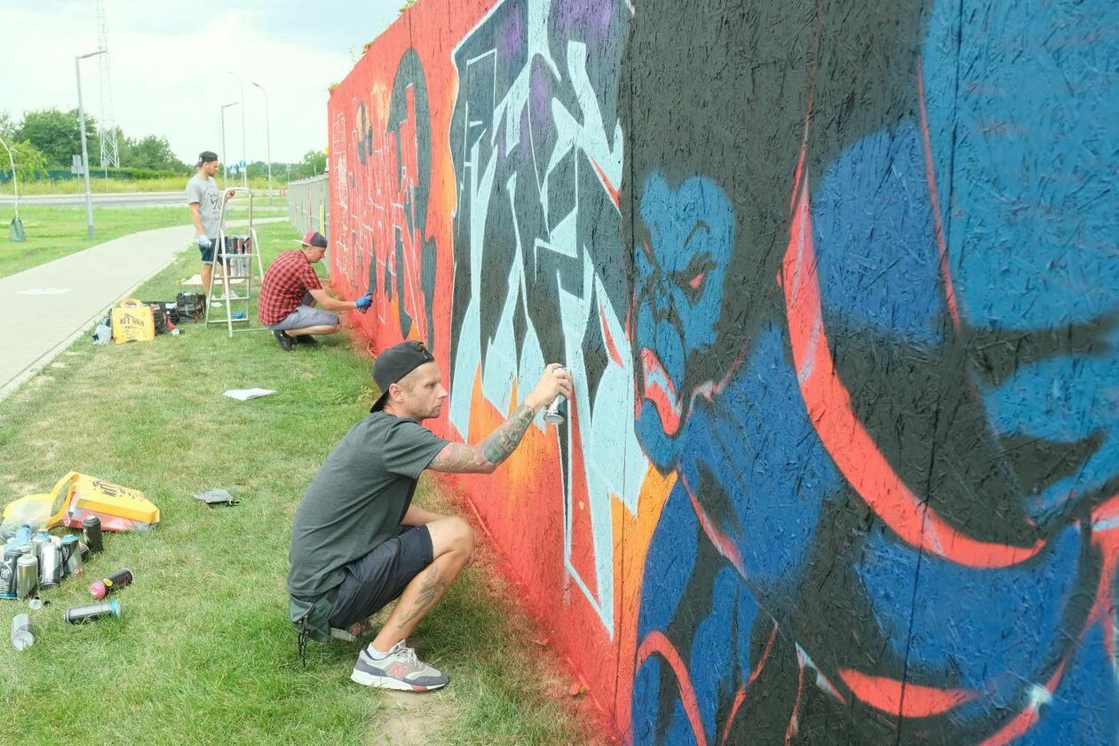 Festiwal graffiti Meeting of Styles w Skende (zdjęcie 15) - Autor: Maciej Kaczanowski