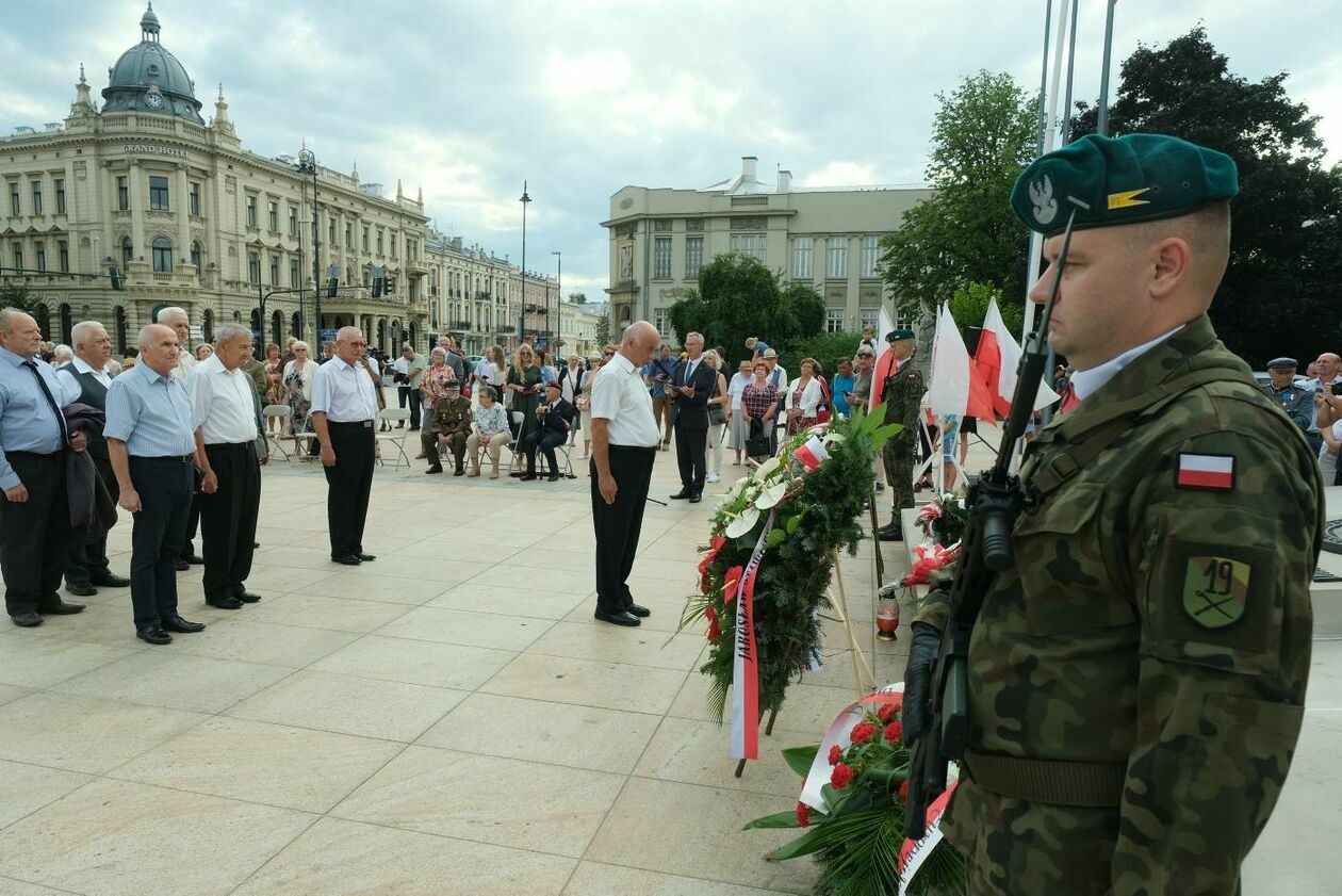  77. rocznica wybuchu Powstania Warszawskiego. Obchody w Lublinie (zdjęcie 39) - Autor: Maciej Kaczanowski