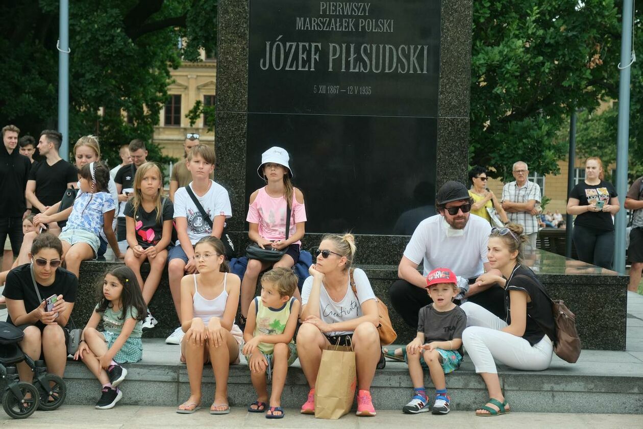  77. rocznica wybuchu Powstania Warszawskiego. Obchody w Lublinie (zdjęcie 22) - Autor: Maciej Kaczanowski