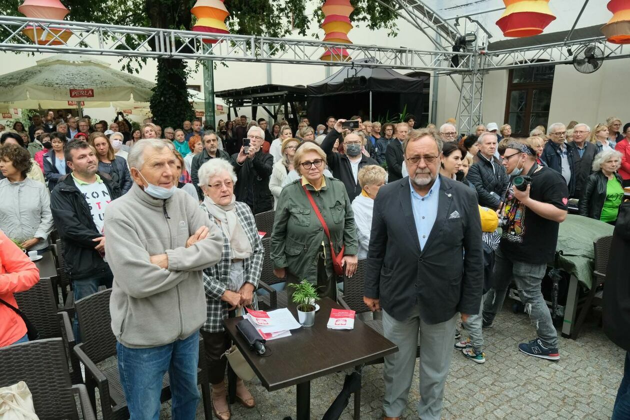  Centrum Kultury: w Lublinie wystartował Tour de Konstytucja (zdjęcie 18) - Autor: Maciej Kaczanowski