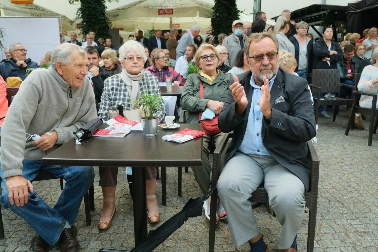  Centrum Kultury: w Lublinie wystartował Tour de Konstytucja (zdjęcie 12) - Autor: Maciej Kaczanowski