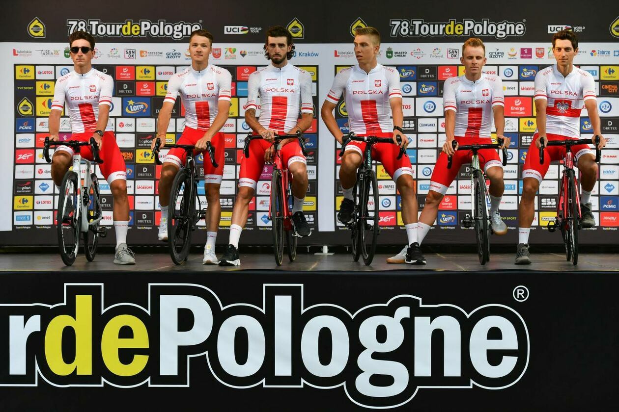 Prezentacja ekip uczestniczących w wyścigu kolarskim Tour de Pologne - Autor: Maciej Kaczanowski
