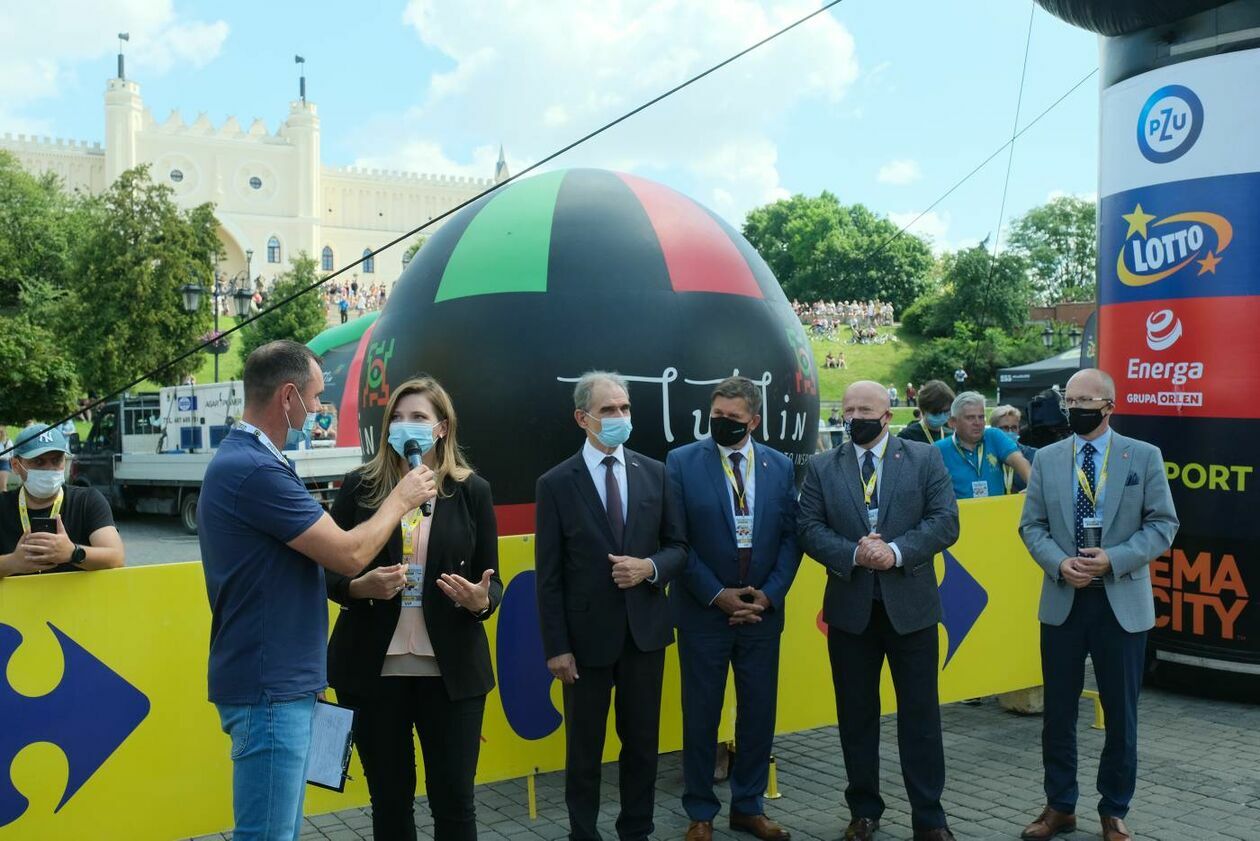  Start wyścigu kolarskiego Tour de Pologne w Lublinie (zdjęcie 11) - Autor: Maciej Kaczanowski