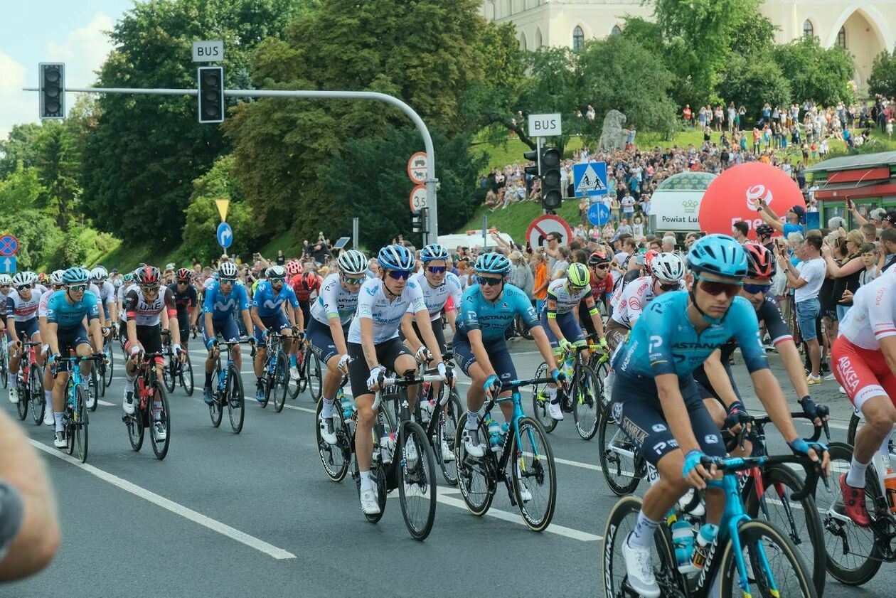 Start wyścigu kolarskiego Tour de Pologne w Lublinie - Autor: Maciej Kaczanowski