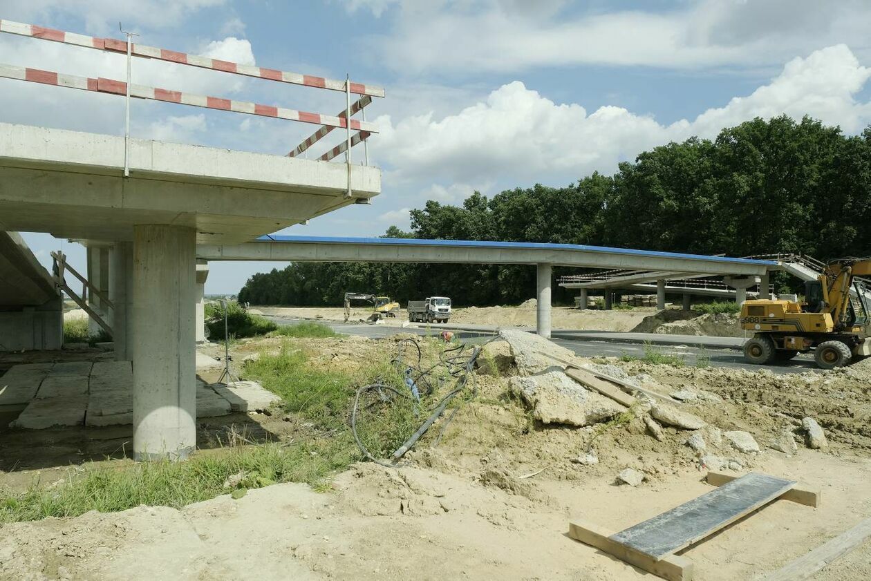 Budowa trasy S19 przechodzącej obok Niedrzwicy (zdjęcie 9) - Autor: Maciej Kaczanowski
