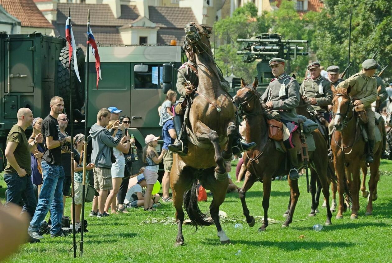  Święto Wojska Polskiego: piknik na Błoniach pod Zamkiem (zdjęcie 28) - Autor: Maciej Kaczanowski