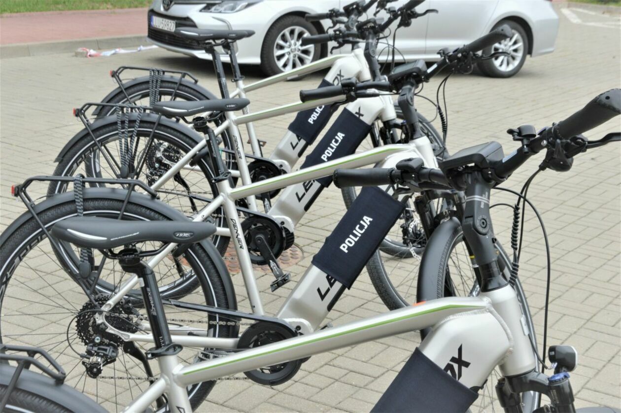  Elektryczne rowery dla lubelskich policjantów  - Autor: Policja