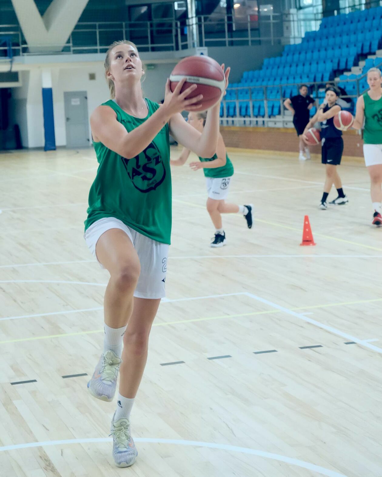  Pierwszy trening koszykarek Pszczółki Polski Cukier AZS UMCS Lublin (zdjęcie 32) - Autor: Maciej Kaczanowski