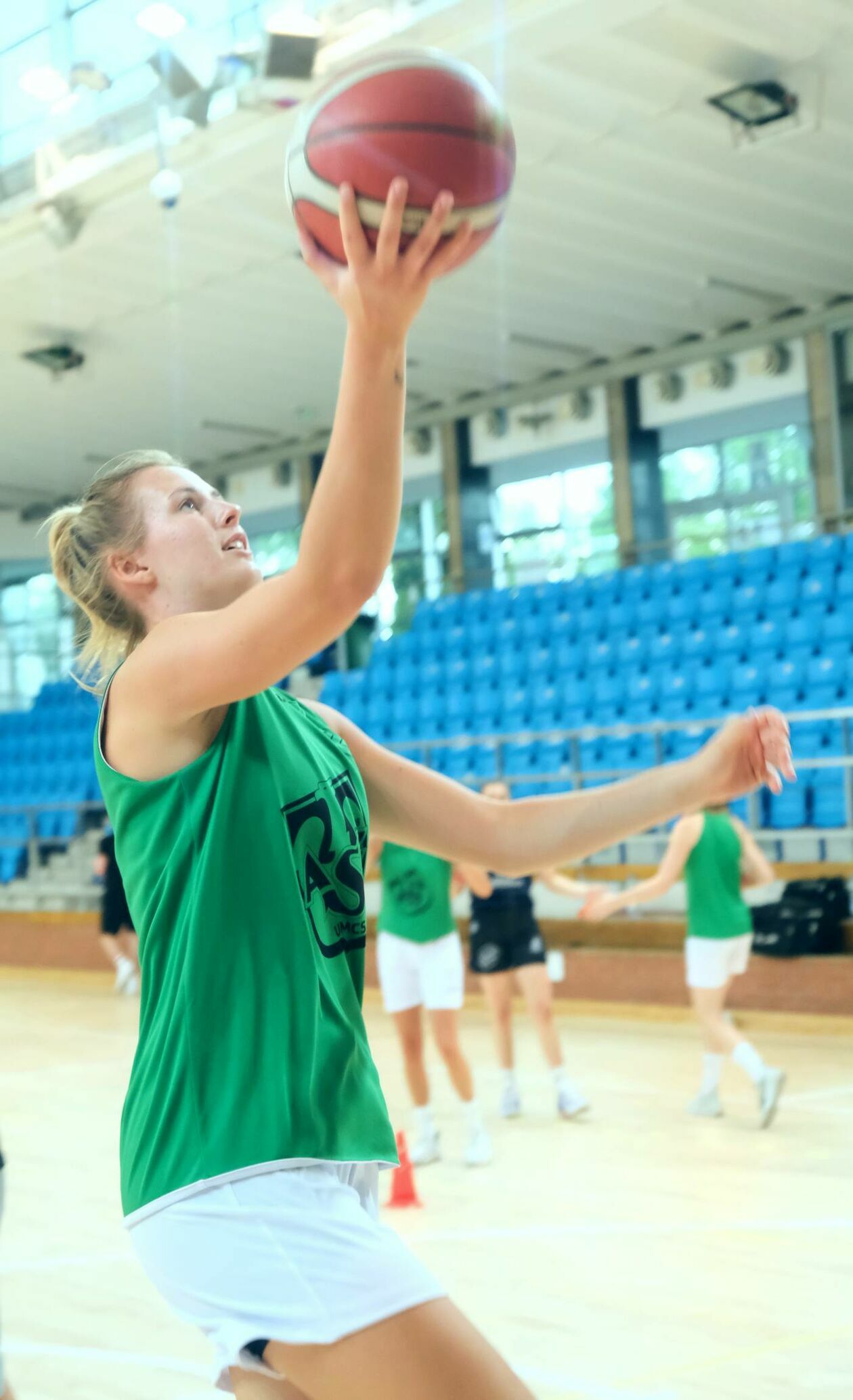  Pierwszy trening koszykarek Pszczółki Polski Cukier AZS UMCS Lublin (zdjęcie 23) - Autor: Maciej Kaczanowski