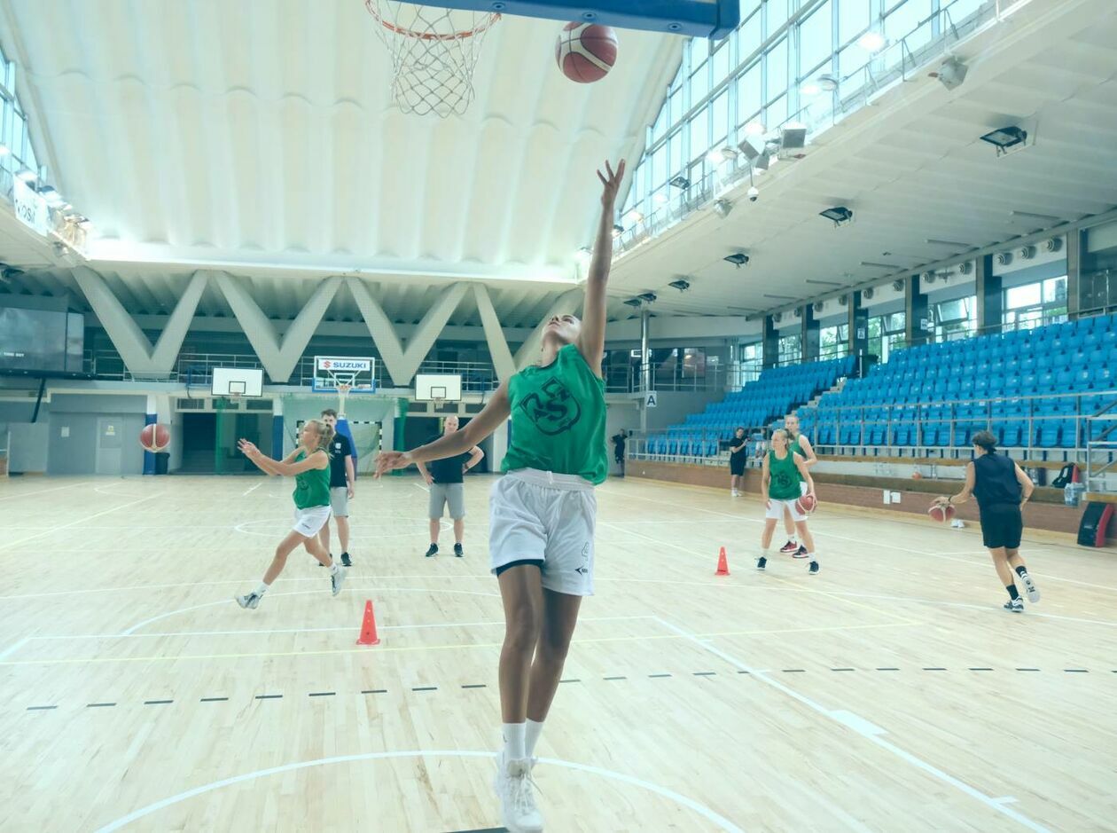  Pierwszy trening koszykarek Pszczółki Polski Cukier AZS UMCS Lublin (zdjęcie 39) - Autor: Maciej Kaczanowski