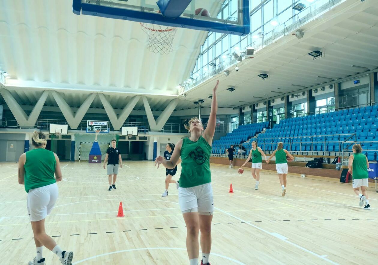  Pierwszy trening koszykarek Pszczółki Polski Cukier AZS UMCS Lublin (zdjęcie 30) - Autor: Maciej Kaczanowski