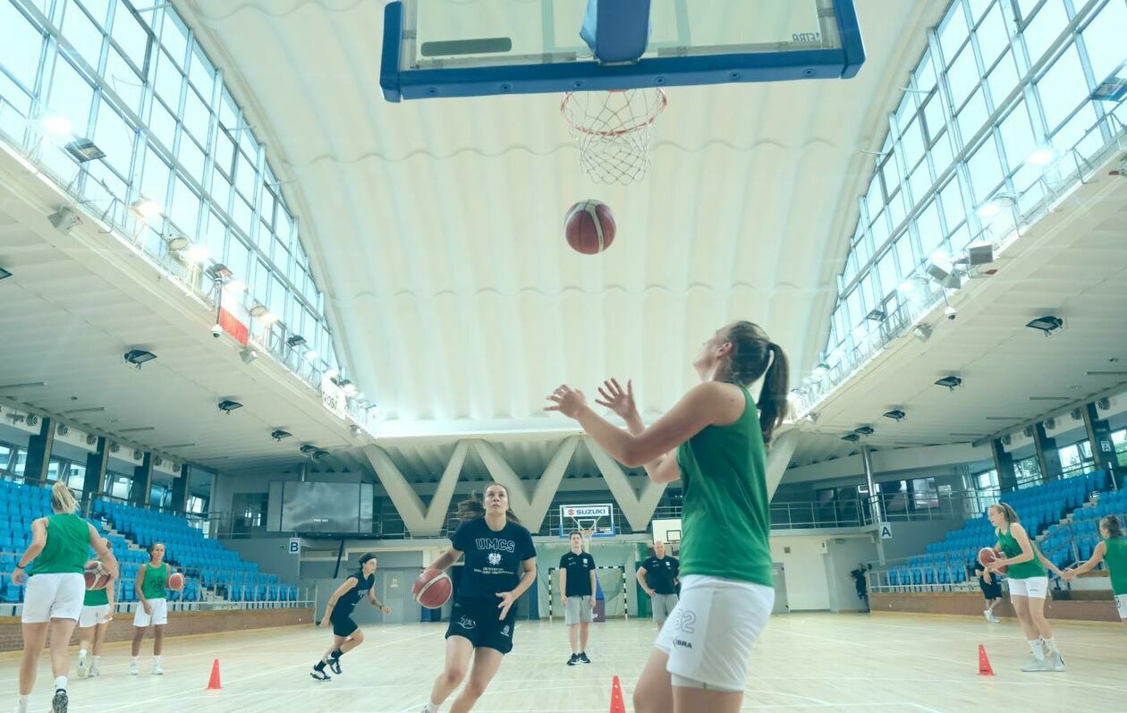  Pierwszy trening koszykarek Pszczółki Polski Cukier AZS UMCS Lublin (zdjęcie 44) - Autor: Maciej Kaczanowski