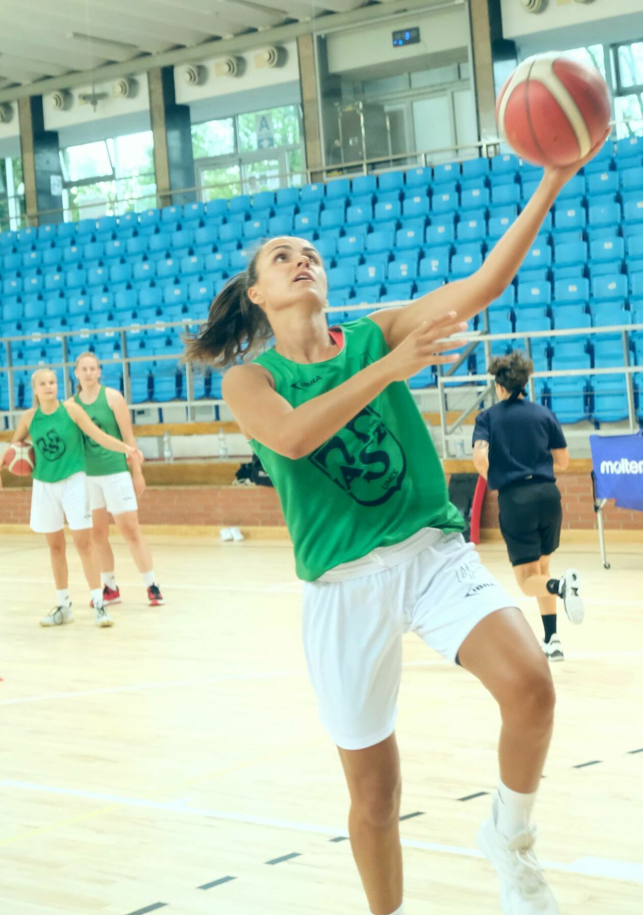  Pierwszy trening koszykarek Pszczółki Polski Cukier AZS UMCS Lublin (zdjęcie 24) - Autor: Maciej Kaczanowski