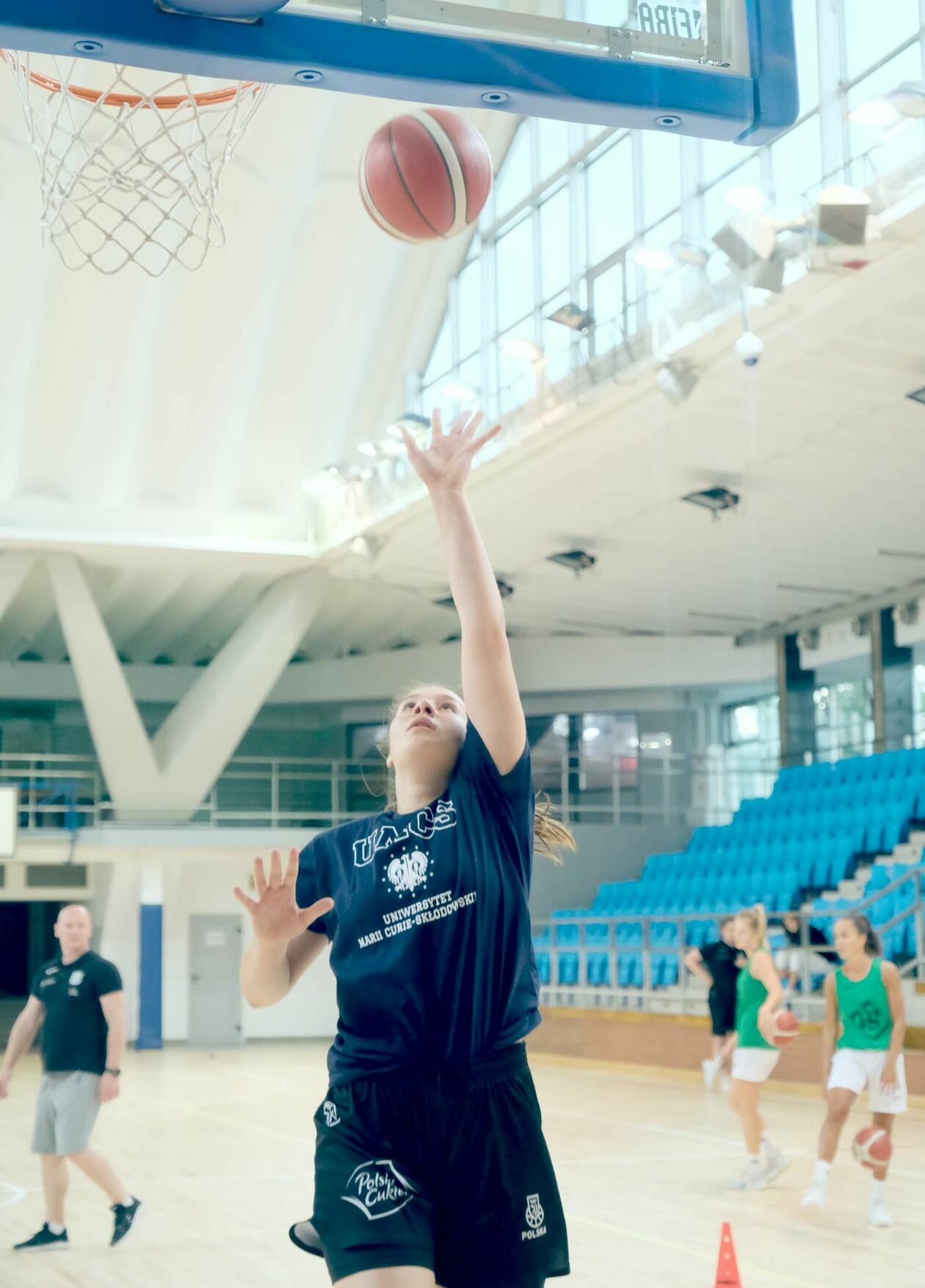  Pierwszy trening koszykarek Pszczółki Polski Cukier AZS UMCS Lublin (zdjęcie 34) - Autor: Maciej Kaczanowski