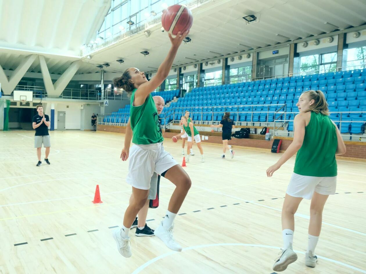  Pierwszy trening koszykarek Pszczółki Polski Cukier AZS UMCS Lublin (zdjęcie 26) - Autor: Maciej Kaczanowski