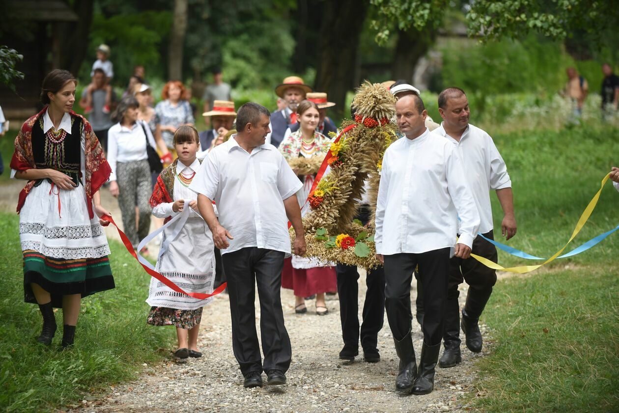  Dożynki dworskie w skansenie  - Autor: Maciej Kaczanowski