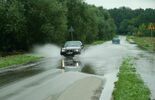 Po ulewach zalane drogi na terenie gminy Wólka (zdjęcie 5)