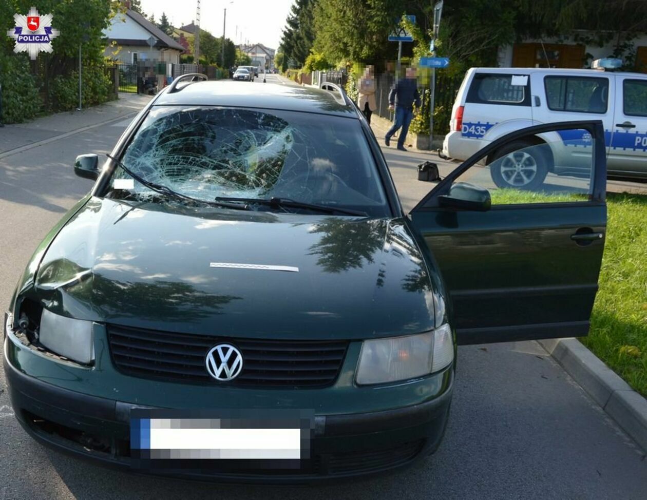  Piszczac. Nastolatek potrącony przez samochód (zdjęcie 2) - Autor: Policja