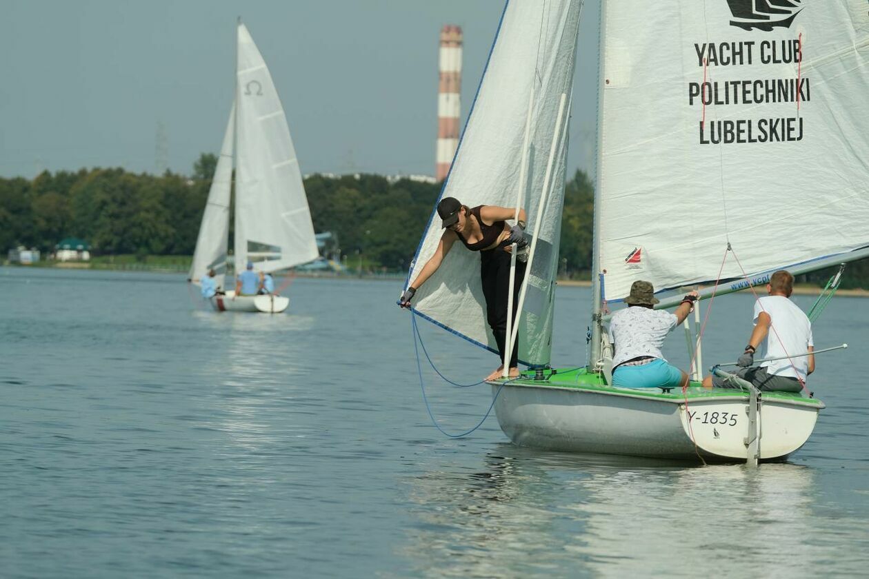 Regaty na 25 lecie Yacht Clubu Politechniki Lubelskiej - Autor: Maciej Kaczanowski