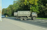 Wypadek z udziałem wojskowych ciężarówek (zdjęcie 4)