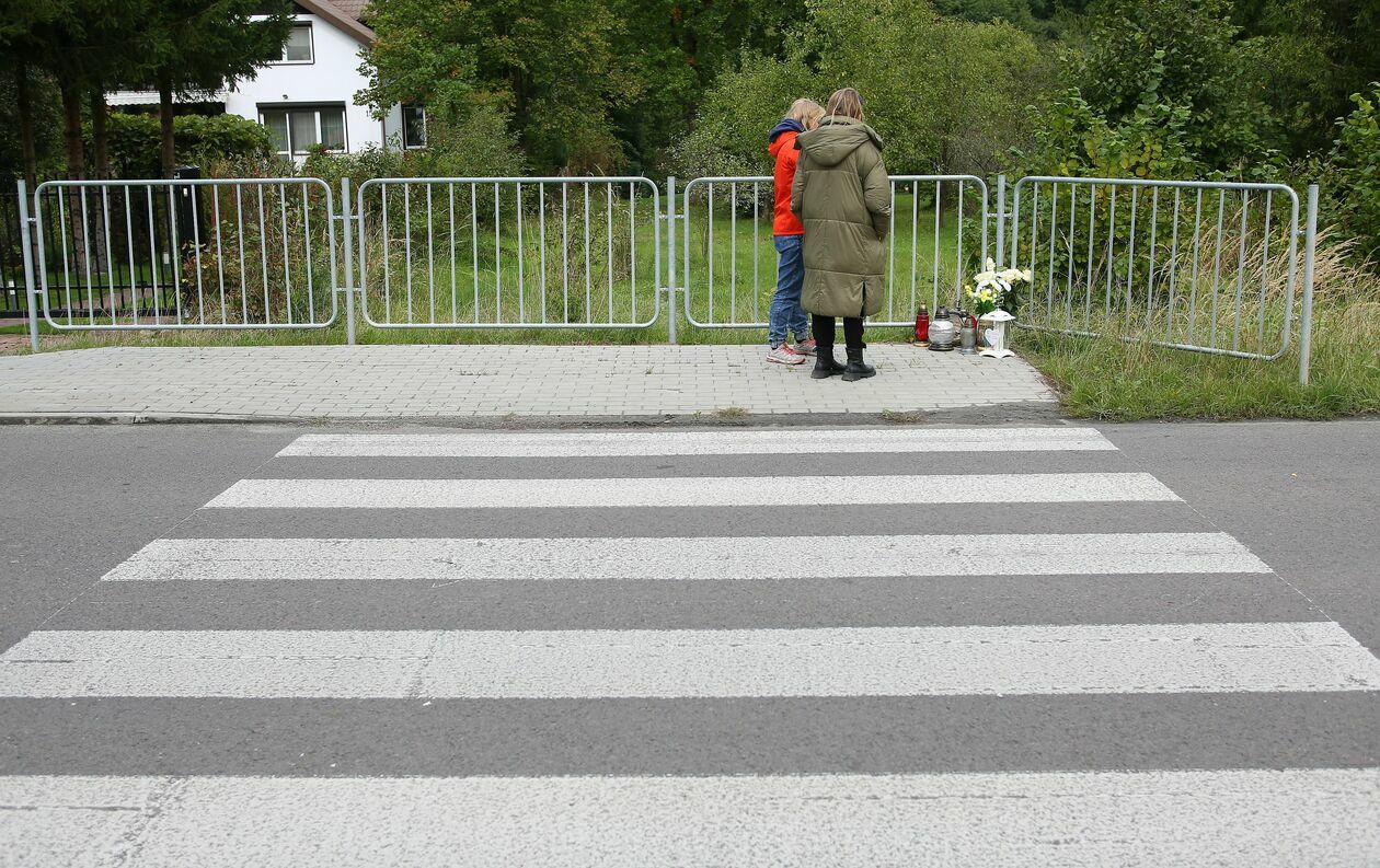  Miejsce śmierci 9-letniego Filipa w Krężnicy Jarej  - Autor: Piotr Michalski