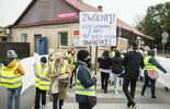 Protest mieszkańców w Krężnicy Jarej (zdjęcie 4)