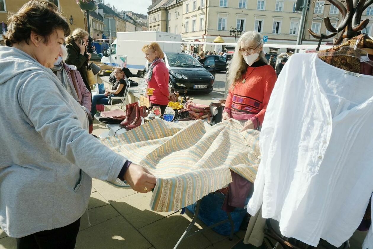  Lubelska giełda staroci: pogoda sprzyjała kolekcjonerom (zdjęcie 8) - Autor: Maciej Kaczanowski