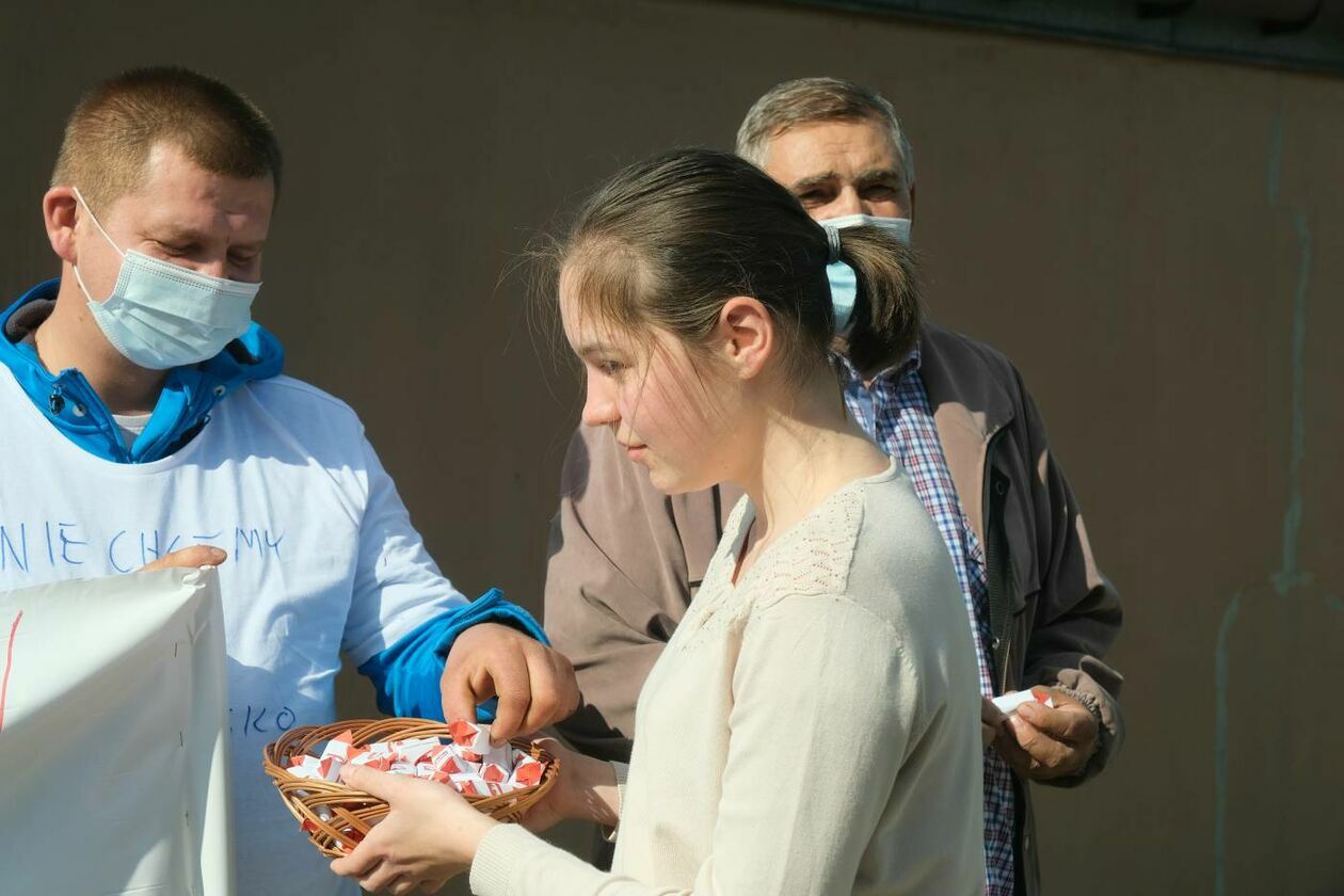  Mieszkańcy gminy Niedźwiada protestują przeciwko budowie kopalni (zdjęcie 9) - Autor: Maciej Kaczanowski