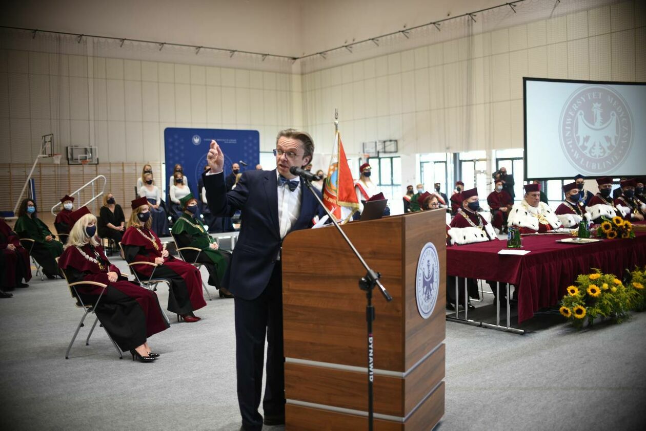  Inauguracja roku akademickiego na Uniwersytecie Medycznym w Lublinie (zdjęcie 33) - Autor: Maciej Kaczanowski