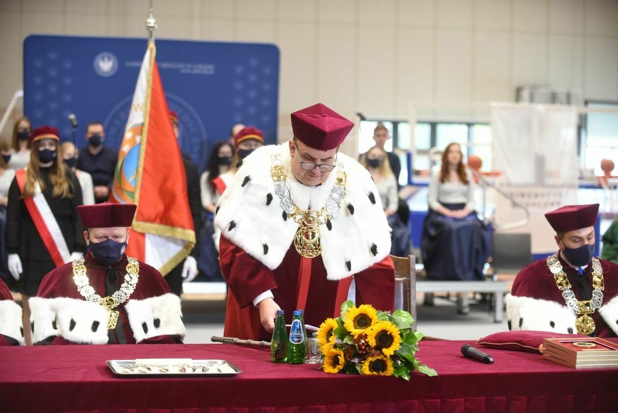  Inauguracja roku akademickiego na Uniwersytecie Medycznym w Lublinie (zdjęcie 18) - Autor: Maciej Kaczanowski