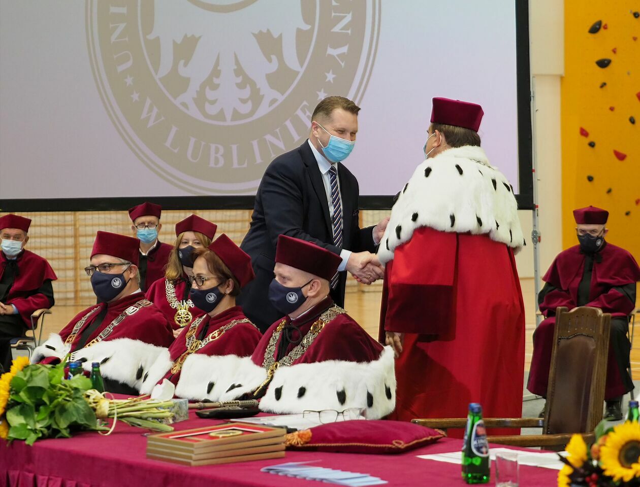  Inauguracja roku akademickiego na Uniwersytecie Medycznym w Lublinie (zdjęcie 62) - Autor: Maciej Kaczanowski