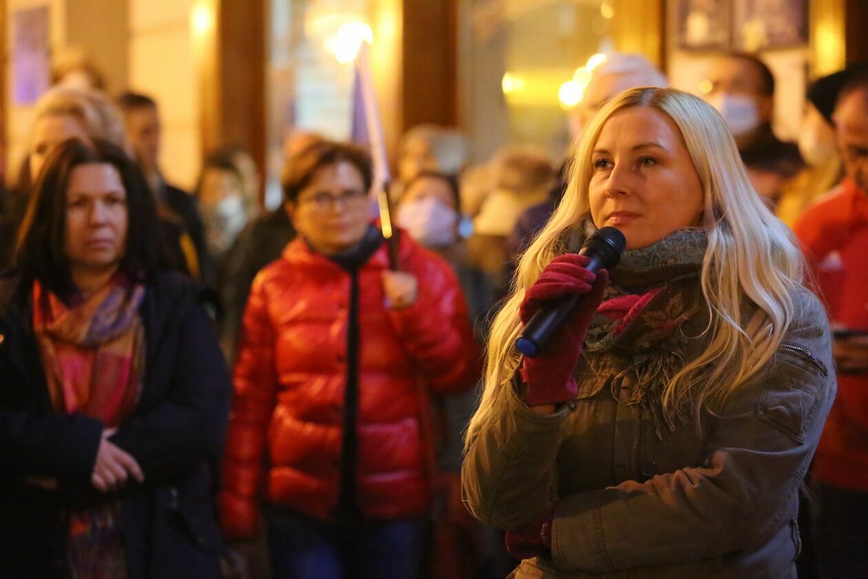  Protest KOD w Lublinie (zdjęcie 41) - Autor: Piotr Michalski