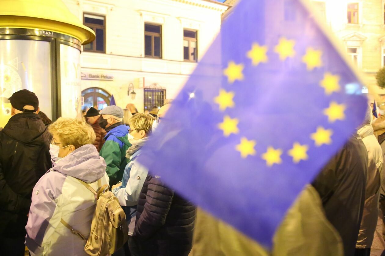  Protest KOD w Lublinie (zdjęcie 47) - Autor: Piotr Michalski