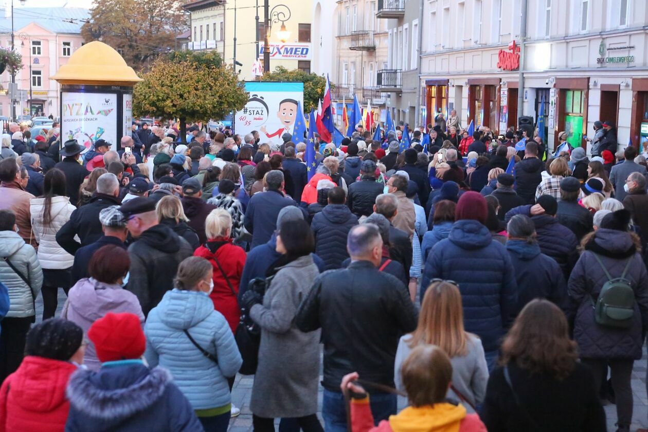  Protest KOD w Lublinie (zdjęcie 27) - Autor: Piotr Michalski