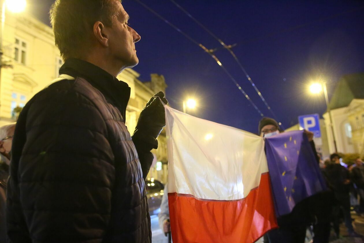  Protest KOD w Lublinie (zdjęcie 49) - Autor: Piotr Michalski