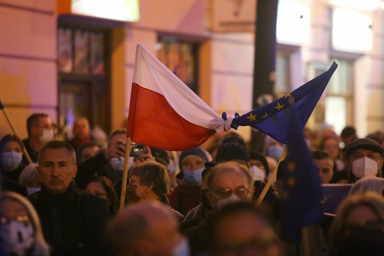  Protest KOD w Lublinie (zdjęcie 34) - Autor: Piotr Michalski