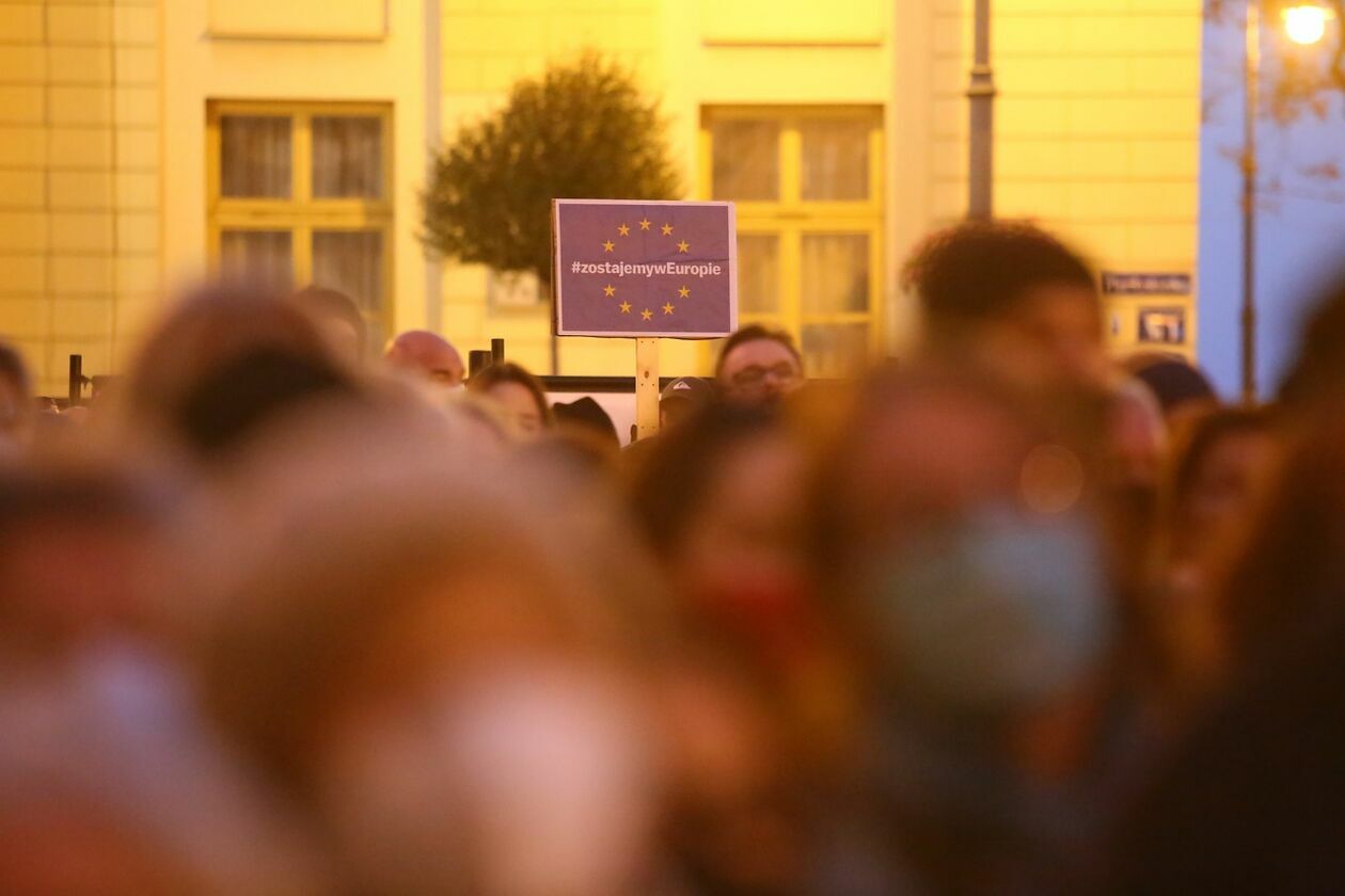  Protest KOD w Lublinie (zdjęcie 32) - Autor: Piotr Michalski