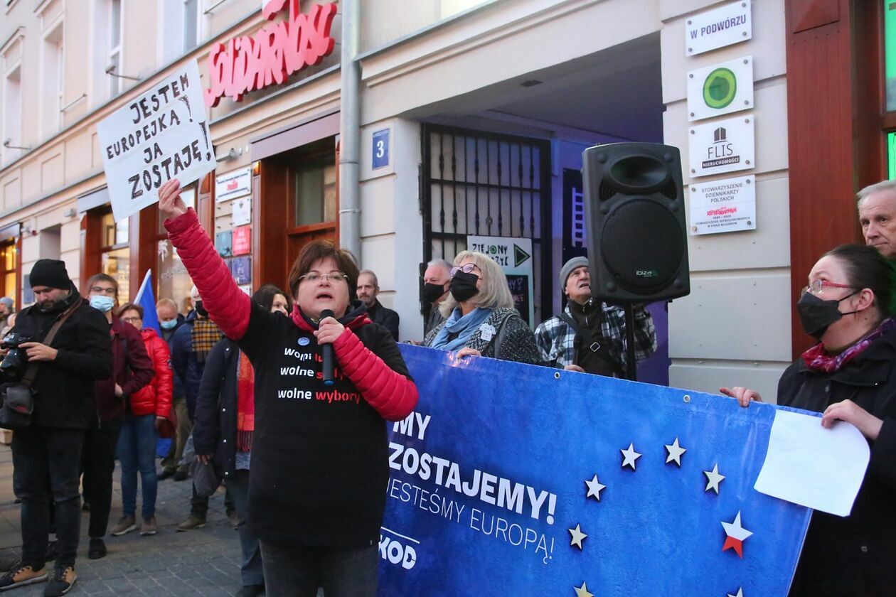  Protest KOD w Lublinie (zdjęcie 18) - Autor: Piotr Michalski